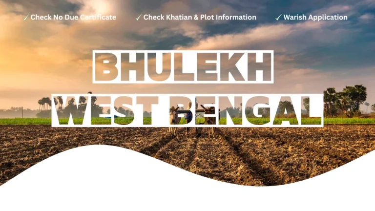 Banglarbhumi.gov.in 2025 - Check Plot & Khatian Information