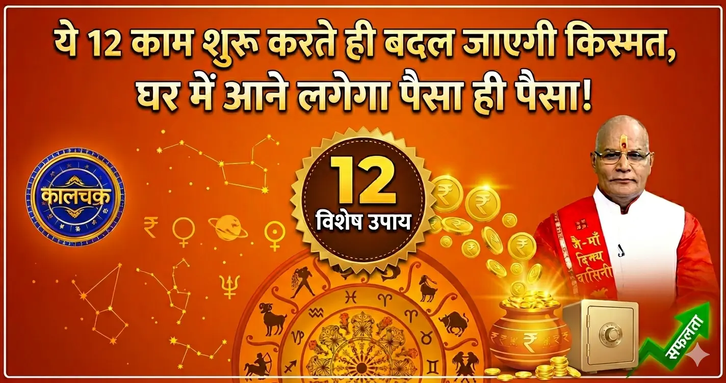 ये 12 काम शुरू करते ही बदल जाएगी किस्मत, घर में आने लगेगा पैसा ही पैसा!